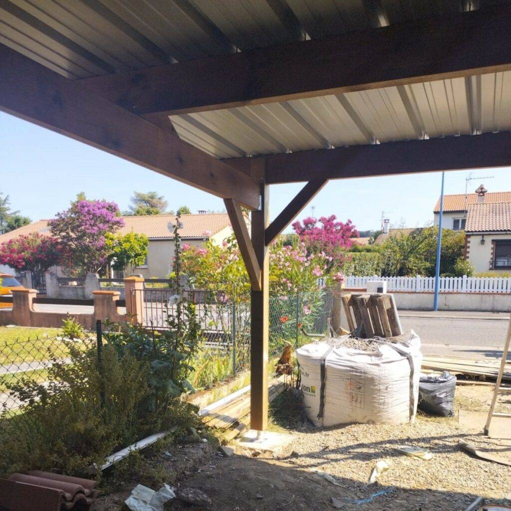 carport Au Temps du Bois