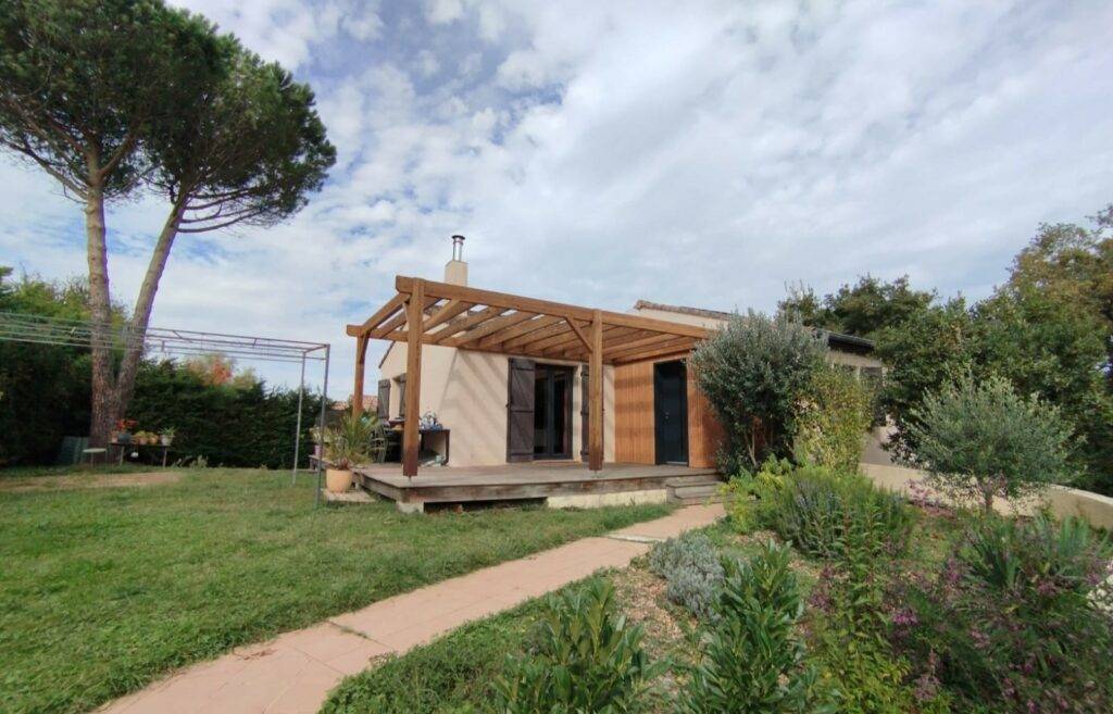 extension et pergola Au Temps du Bois