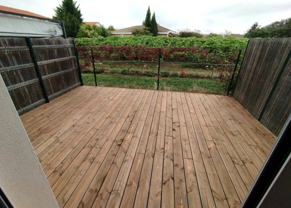 terrasse Au Temps du Bois